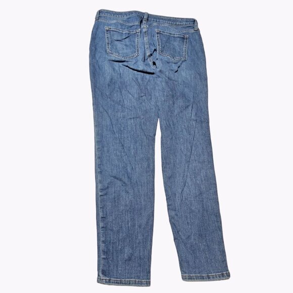 Amazon Essentials Curvy Skinny Jeans Womens Size 18L Mid Rise Medium Wash Denim - Picture 2 of 9